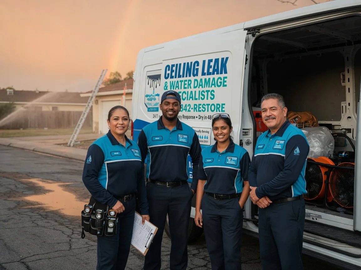 Ceiling Leak Cleanup company in Pleasant Hill, OR