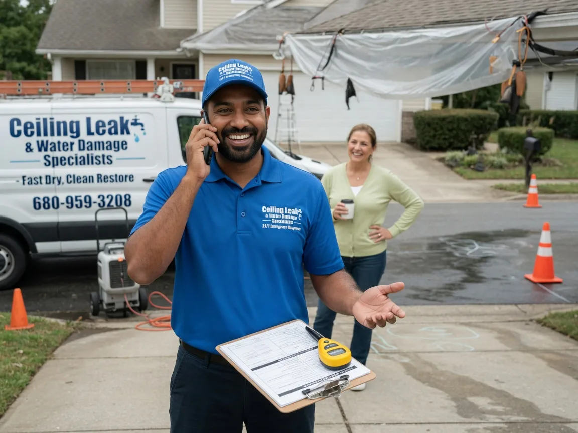 Ceiling Leak Cleanup Pleasant Hill, OR FAQs